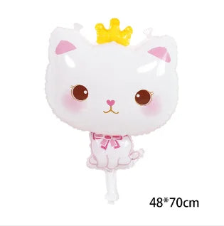 Gabby Dollhouse Cats Birthday Party Supplies Disposable Tableware Plates Cup Napkin Banner Tablecloth Cake Decoration Kids Gifts