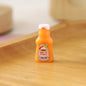 10Pcs Dollhouse Miniature Strawberry Sauce Jam Jar Kitchen Food Accessories For Doll House Decor Kids Pretend Play Toys Gift