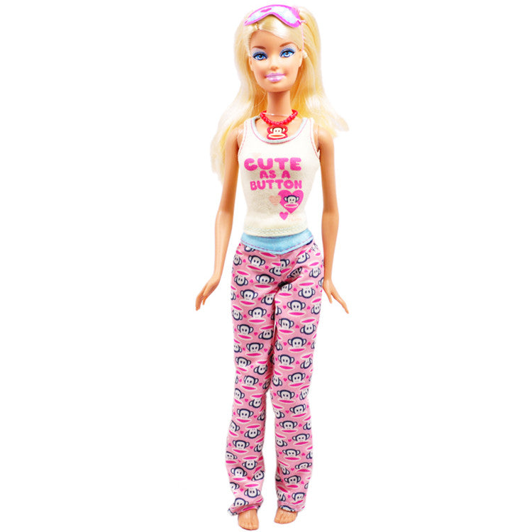Original Mattel Barbie Dream Series Doll Love Paul Frank Love Dentist Prom Princess Toys for Girls Educational Props Collection