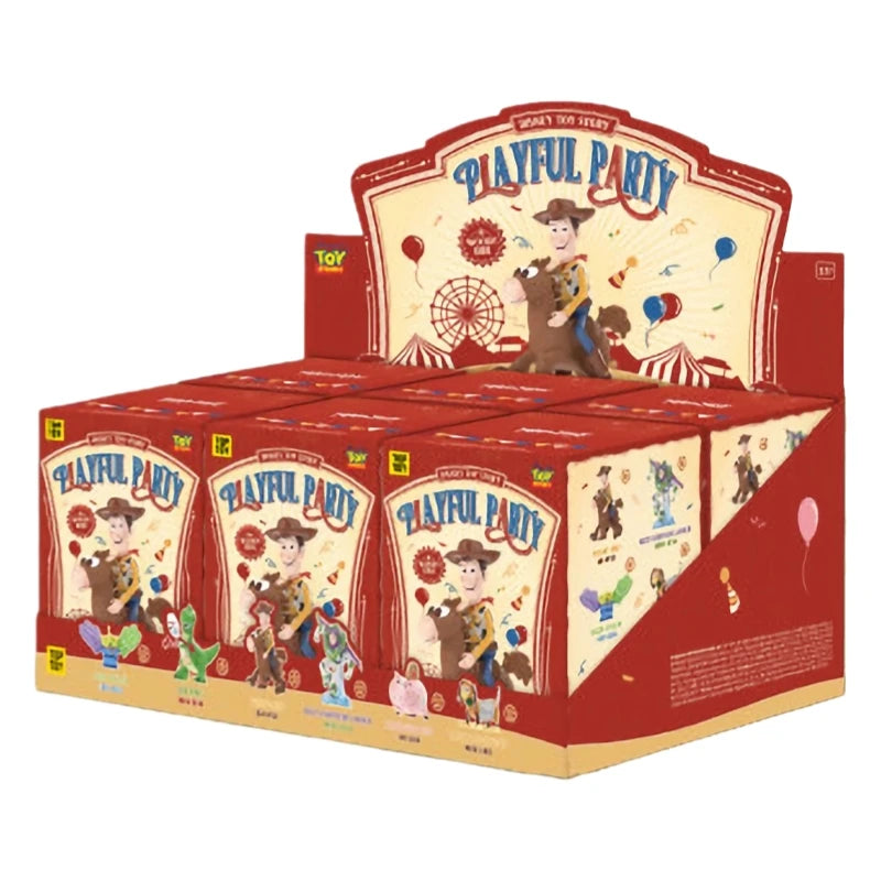 TOP TOY Disney Toy Story Playful Moment Series Blind Box Cute Woody Model Cartoon Decorative Figure Children's Toy Birthday Gift