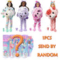Original Barbie Cutie Reveal Cute Pet Series Fashion Plush Dolls Animal Surprise Dress Up Makeup Cosplay Toys for Girls Boy Gift