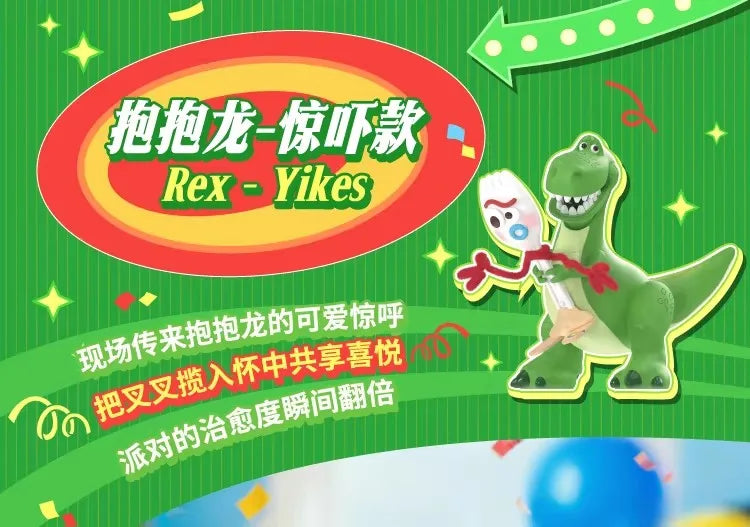 TOP TOY Disney Toy Story Playful Moment Series Blind Box Cute Woody Model Cartoon Decorative Figure Children's Toy Birthday Gift