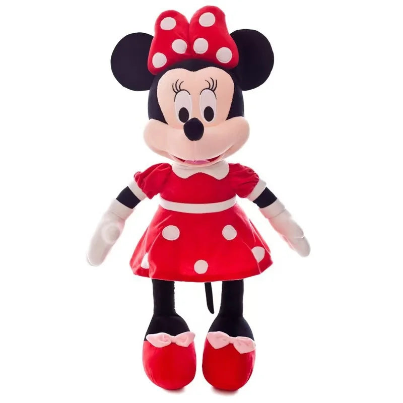 isney 35cm Mickey Mouse Plush Toys Kawaii Anime Mickey Minnie Stuffed Plushies Models Decoration Doll for Kids Birthday Gift