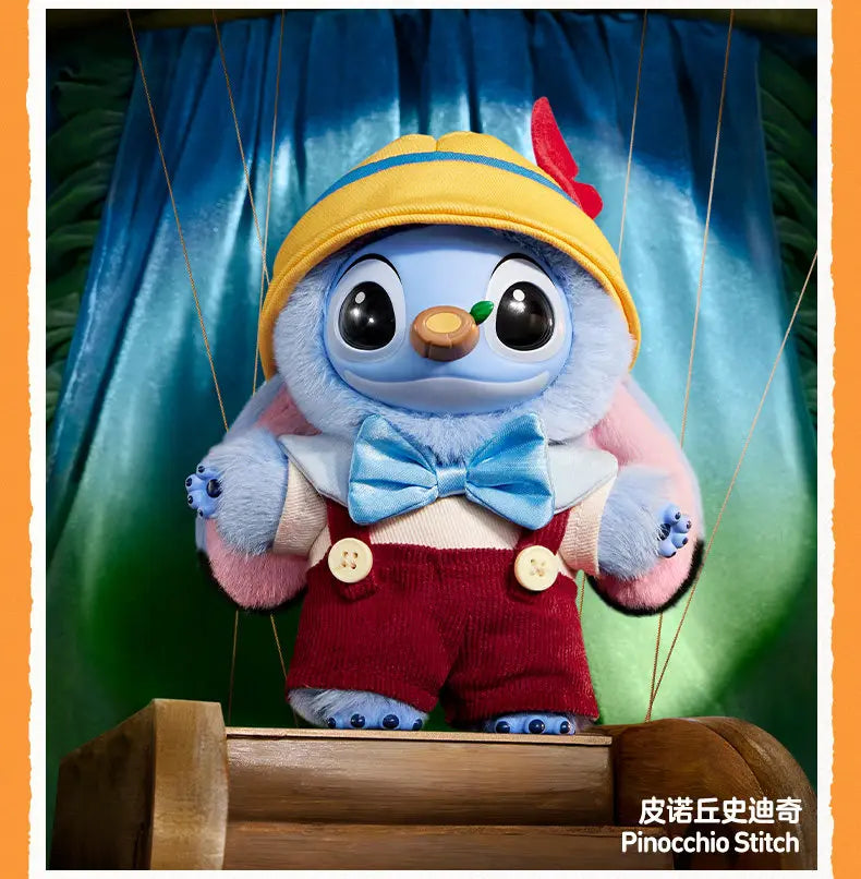 POP MART Disney Stitch Adventure Series Vinyl Plush Trendy Blind Random Box Toys Mystery Box Guess Bag Action Figure Gift