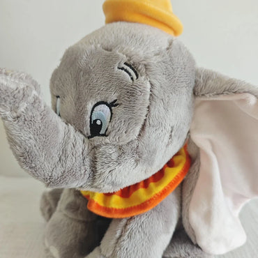 Dark grey Original Dumbo Elephant Plush Toys Stuffed Animals Good Soft Boy Doll for BirthdayGift