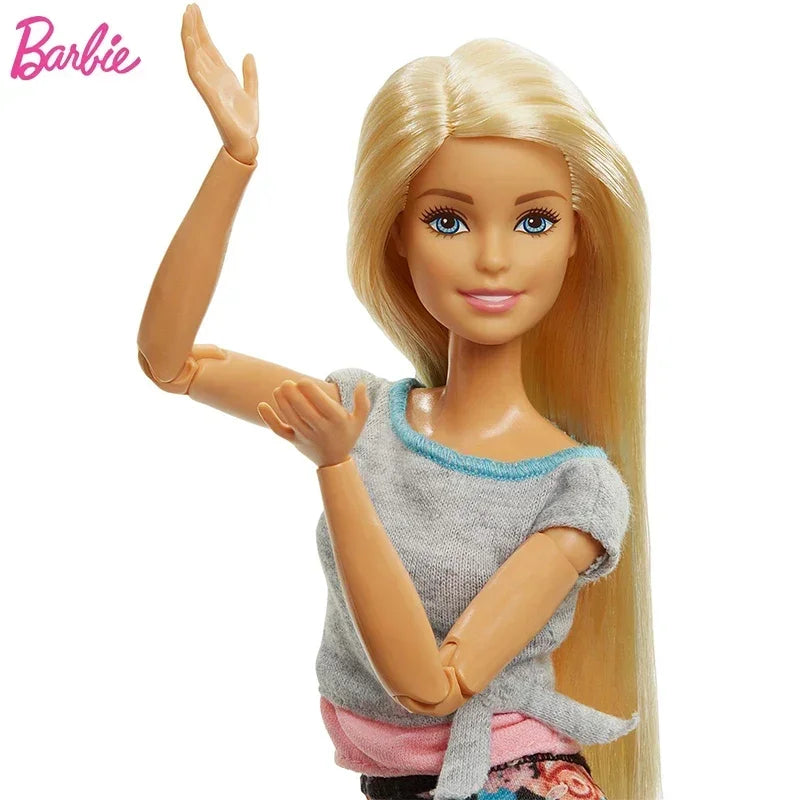 Original Mattel Barbie Doll Multi Joints Move Clothes Accessories Educational Props Toys for Girls Collection Kids Birthday Gift
