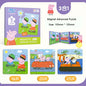 Peppa Pig Magnetic Puzzle Children's early Education Educational Toys George Character Cartoon Puzzle Birthday Gift