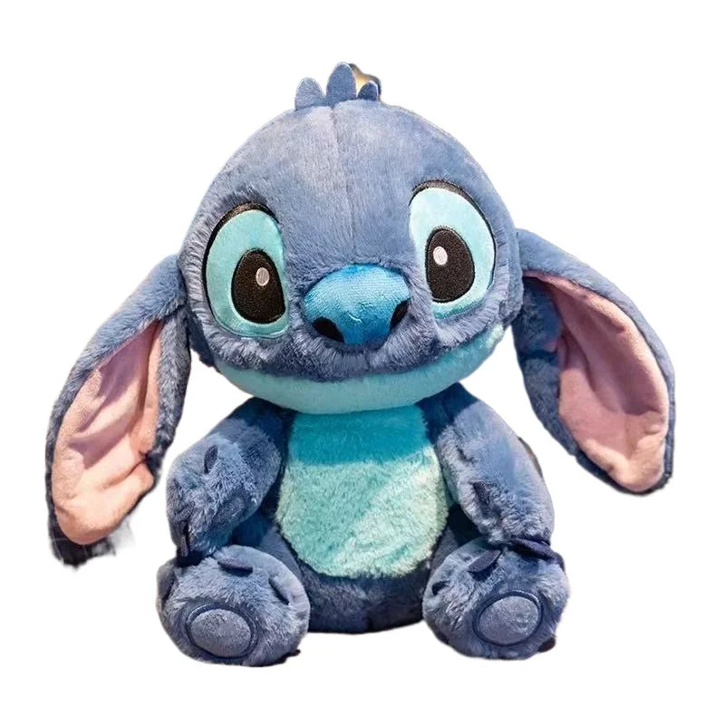 Anime Disney Kawaii Stitch Stuffed Toys Bluely Lilo&Stitch Plush Keychain Dolls Bag Pendant Birthday Party Gift For Kid Boy Girl