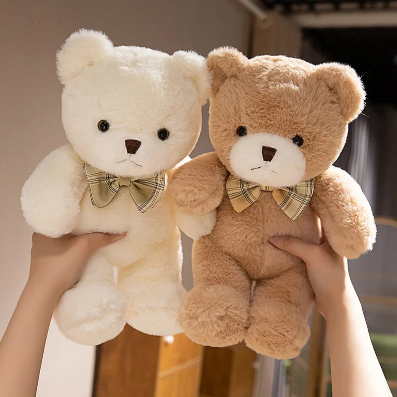 Kawaii Colorful Bow Tie Bear Doll