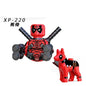 Blind Box Mini Building Blocks TV6205 Figures Big Goblin Spiderman Iron Man Venom Captain Hawk Deadpool Armor Christmas Gift Toy