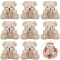 10-30Pcs Mini Plush Bears Small Bear Stuffed Animal Toys Tiny Fuzzy Bear Soft Bear Stuffed Doll for Birthday Gifts Party Favors