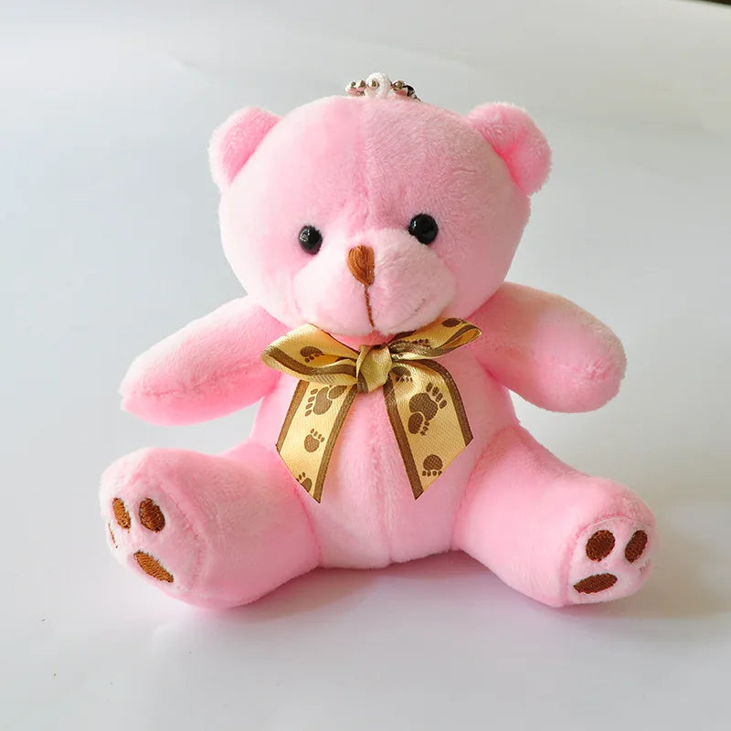 1Pcs Candy Bear Little Teddy Bear Plush Toy Cute10cm Cartoon Stuffed Soft Plush Doll Toy Children's Decorative Birthday Gifts