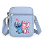 2026 Disney Latest Hot Selling Stitch Printed Boys and Girls Colorful Small Square Bag Casual Fashion Cute Women's Shoulder Bag