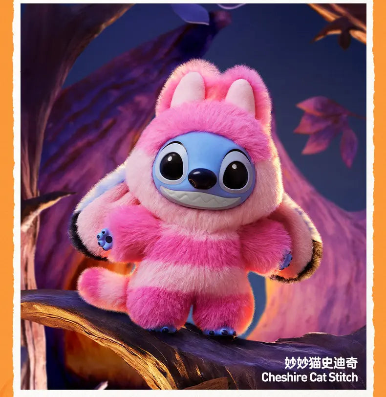 POP MART Disney Stitch Adventure Series Vinyl Plush Trendy Blind Random Box Toys Mystery Box Guess Bag Action Figure Gift