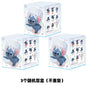 New Toptoy Disney Stitch Energetic Yoga Random Blind Box Series Flocked Figurine Cute Anime Peripheral Doll Collectible Gifts