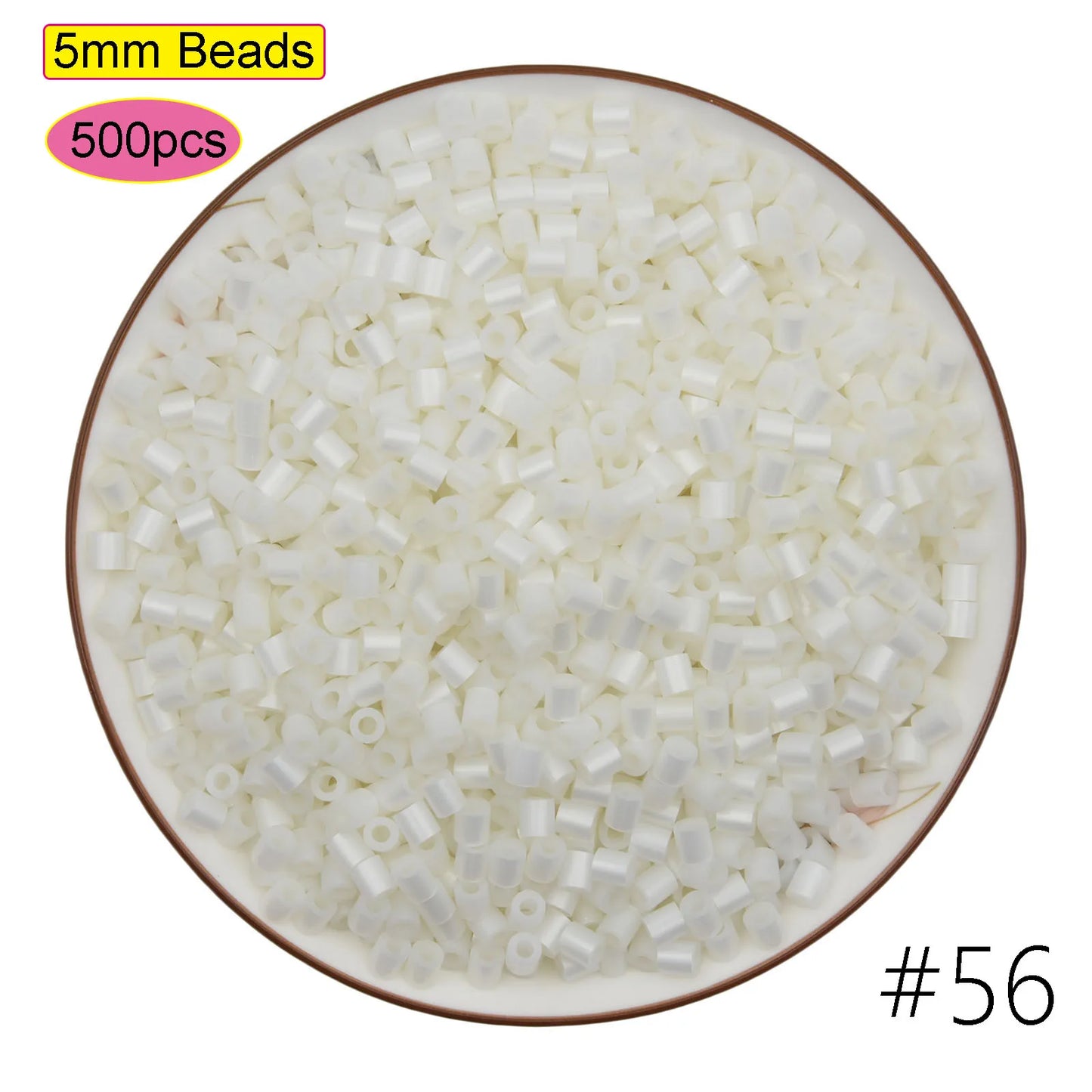 500pcs 5.0mm Perler Beads Pixel Puzzle Fuse&Hama Beads Diy 3D Puzzles Handmade Gift Fuse Beads Kit Iron Toy Educational Toys