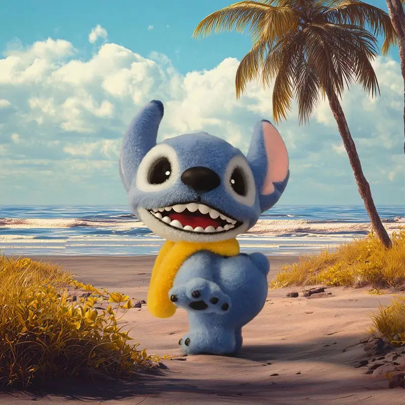 Genuine Disney Stitch Mao Mao Adventure Series Blind Box Cute Anime Figure Decoration Collect Model Toys Surprise Birthday Gift