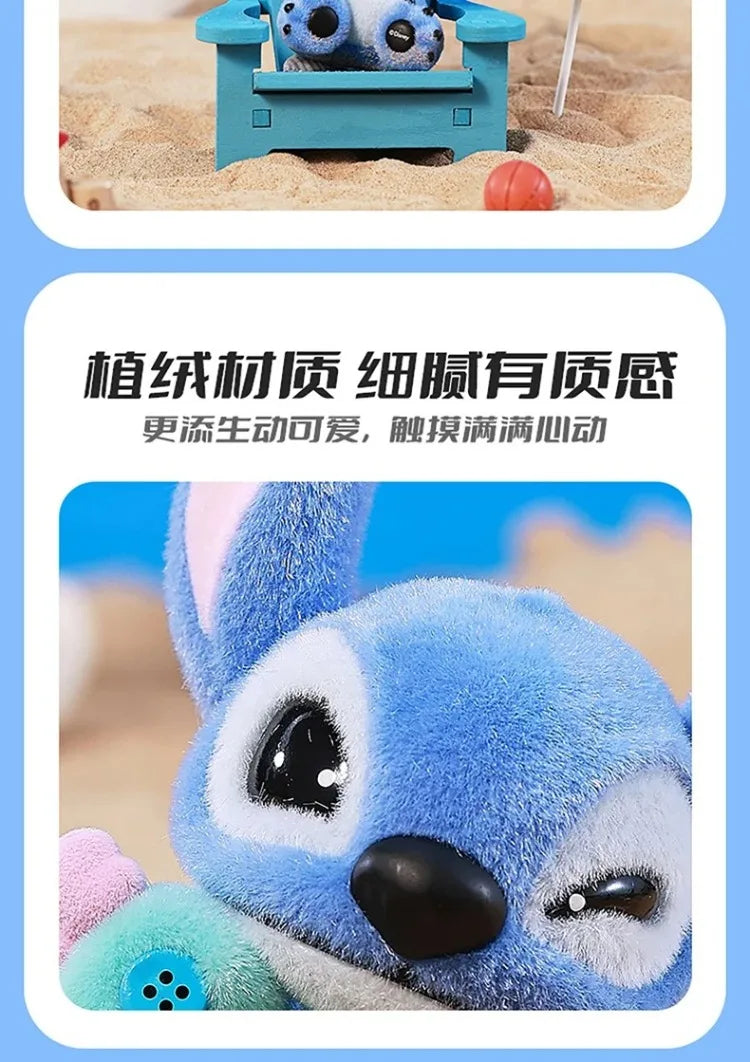 Genuine Disney Stitch Mao Mao Adventure Series Blind Box Cute Anime Figure Decoration Collect Model Toys Surprise Birthday Gift