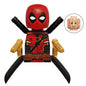 Blind Box Mini Building Blocks TV6205 Figures Big Goblin Spiderman Iron Man Venom Captain Hawk Deadpool Armor Christmas Gift Toy