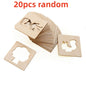 20pcs DIY Drawing Tools Children's Beginner Graffiti Drawing Templates Girls' Children's Puzzle Toys Montessori Teaching Aids