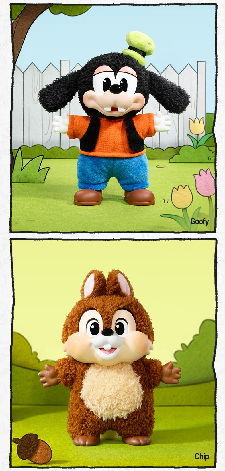 POP MART Mickey Family Cute Together Keychain Series Blind Box Mystery Box Original Toy Doll Cute Anime Figure Desktop Ornament