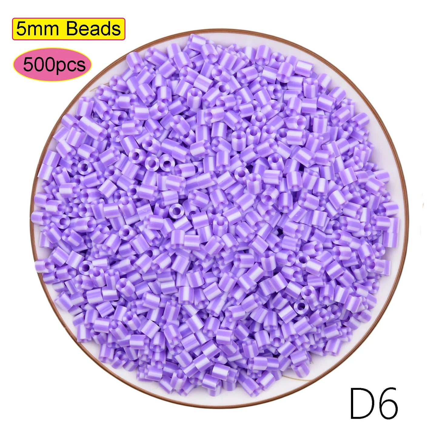 500pcs 5.0mm Perler Beads Pixel Puzzle Fuse&Hama Beads Diy 3D Puzzles Handmade Gift Fuse Beads Kit Iron Toy Educational Toys