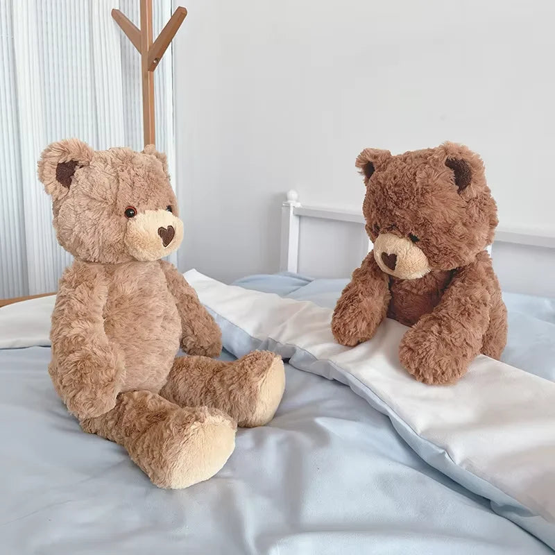 40Cm Cute Curly love Teddy Bear Plush Toy Hug Bear Dolls Children Birthday Gift Pillow Teddy bear Home Living Room Bedroom