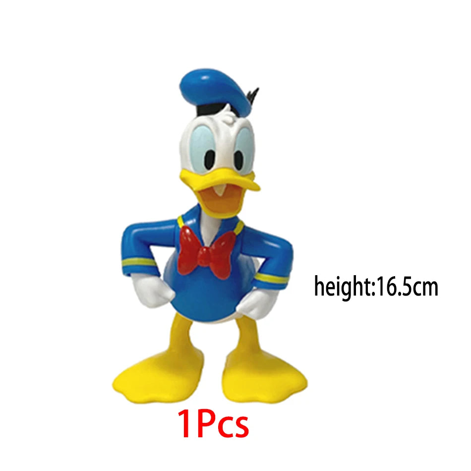 2026 New Disney Mickey Mouse Donald Duck Winnie The Pooh Goofy Action Figure Kawaii PVC Model Doll Collection Toys