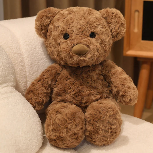 30cm Teddy Bears Stuffed Plush Animal Cute Bear Sleeping Companion Dolls Baby Shower Bear Soft Toys Gifts