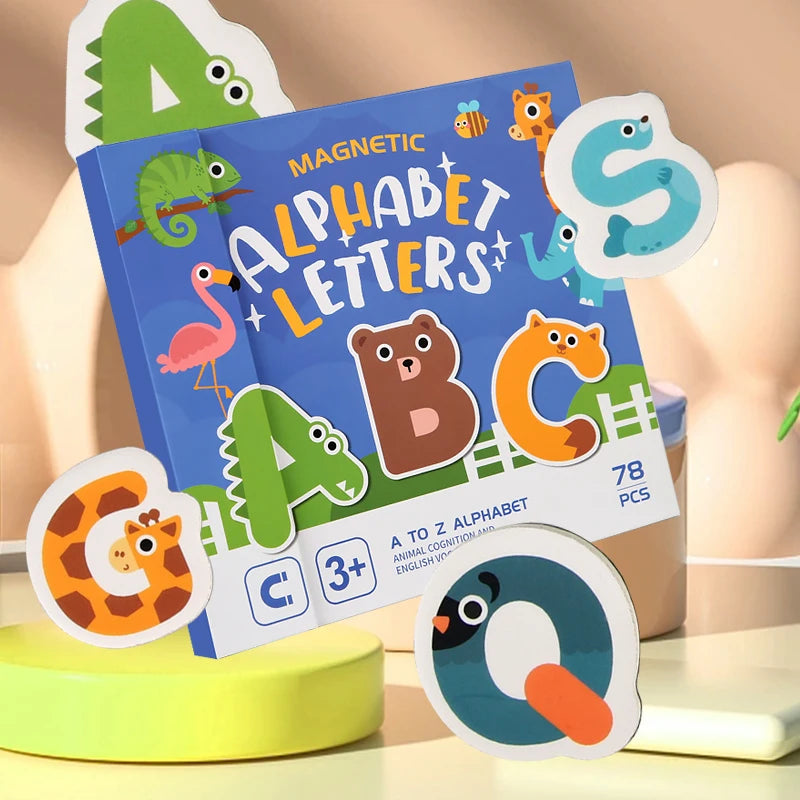 Montessori Quiet Busy Book Puzzle Early Education Toy 3+ Years Kids Alphabet Shape Matching Game Interactive Learning Preschool