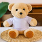 Teddy Bear Plush Doll Activity Gift Customizable Logo Small Bear Toy Stuffed Animal Soft PP Cotton Filling Made in China