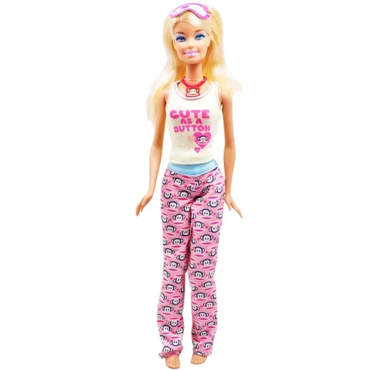 Original Mattel Barbie Dream Series Doll Love Paul Frank Love Dentist Prom Princess Toys for Girls Educational Props Collection