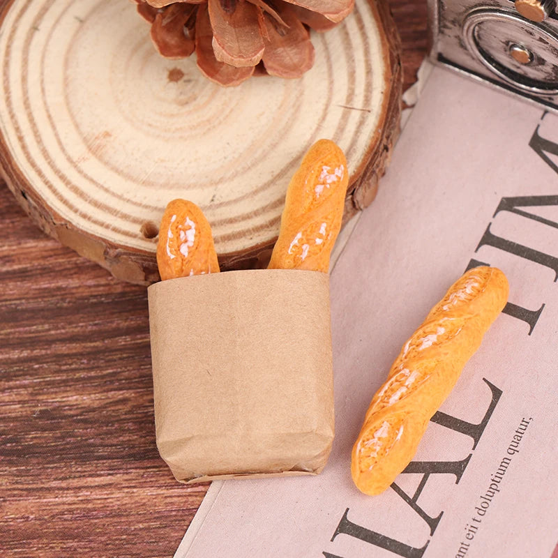 (SMTGDP11)1:12 Dollhouse Miniature Bread Dolls Kitchen Food Accessories Simulation Toys