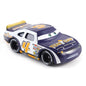 Disney Pixar Cars 3 Lightning McQueen No19 Poppy Racing Family Family Jackson Storm Ramirez Die Cast Metal Alloy Kids Gifts