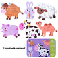 Baby Puzzle Montessori Educational Toys Wood Puzzle Animal Matching Games Iron Box Wooden Puzzles For Children Kids 2 3 4 Years
