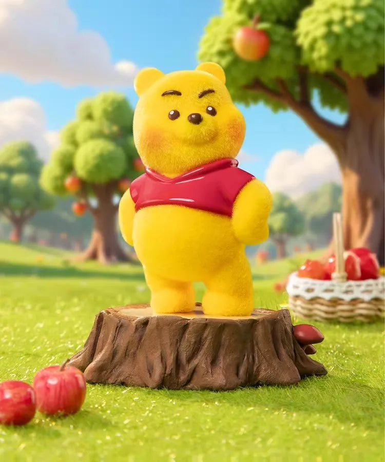 TOP TOY Disney Pooh Bear Expression Pack Series Blind Box Cute Desktop Decoration Ornament Children's Toy Model Birthday Gift