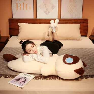 Big Lovely Soft Long Cat Plush Toys Office Cute Pillow Nap Sleep Home Comfort Cushion Kids Doll For Kids Girl Gift New Black Cat