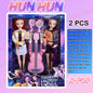 Hot Sales 2026 Anime KPop Demon Hunters Vinyl Doll, Rumi Mira Zoi Mask Figurine Small Statue Christmas Gift For Fans