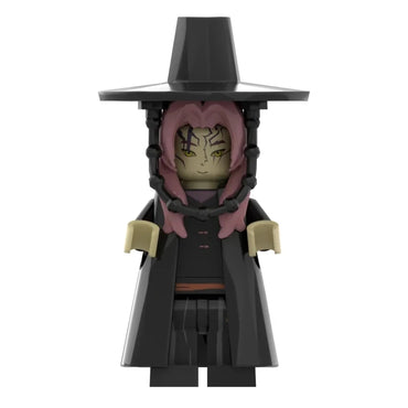 KPOP Demon Hunters Cartoon Doll Building Blocks Kawaii Mini Action Figure Head Assembly Toys Children's Educational Toys Gift