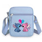 2026 Disney Latest Hot Selling Stitch Printed Boys and Girls Colorful Small Square Bag Casual Fashion Cute Women's Shoulder Bag