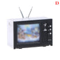 1:12 Doll House TV Remote Control Simulation Miniature Furniture Dollhouse Living Room Decoration Television