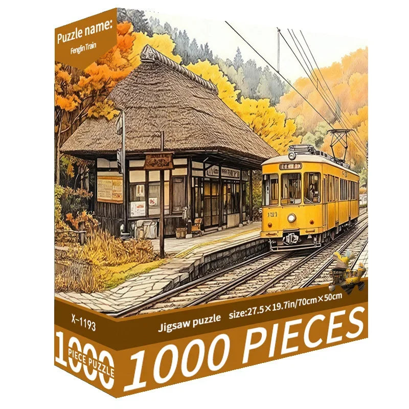 1000 Piece Puzzle for Adults Challenging Decompression Creative Home Decoration Gift All Special Occasions