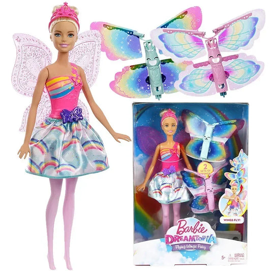 Original Mattel Barbie Doll Multi Joints Move Clothes Accessories Educational Props Toys for Girls Collection Kids Birthday Gift