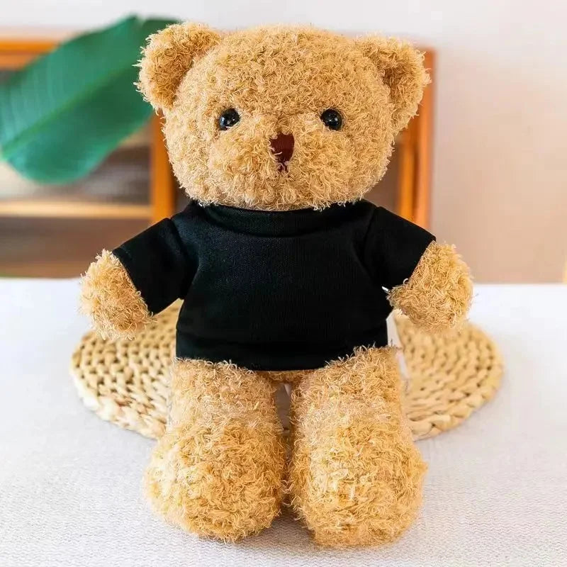 Teddy Bear Plush Doll Activity Gift Customizable Logo Small Bear Toy Stuffed Animal Soft PP Cotton Filling Made in China