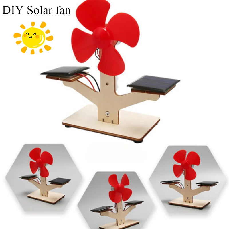 Diy toys for children's science and education experiments, hand-assembled models, 3d wooden puzzles, science and education toys