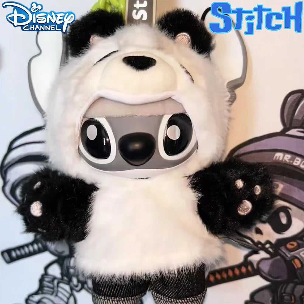 Disney Stitch Panda Limited Edition Vinyl Figure - Collectible Toy Keychain & Desk Ornament, Perfect Christmas Gift for Fans