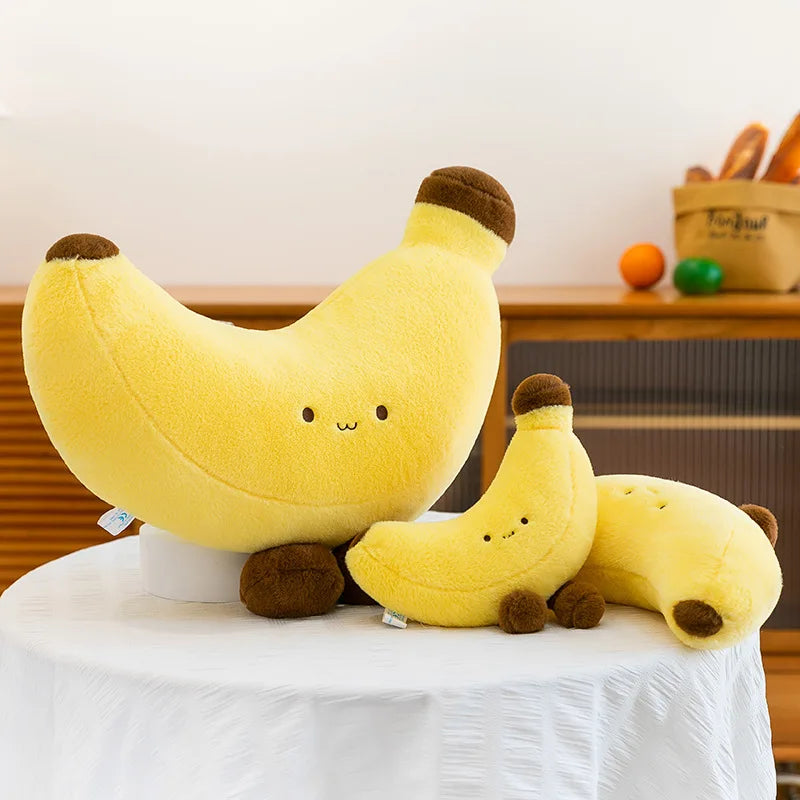 Simulated Fruit Doll Fun Long Leg Banana Children's Doll Pillow Soft and Comfortable Funny Doll Gift