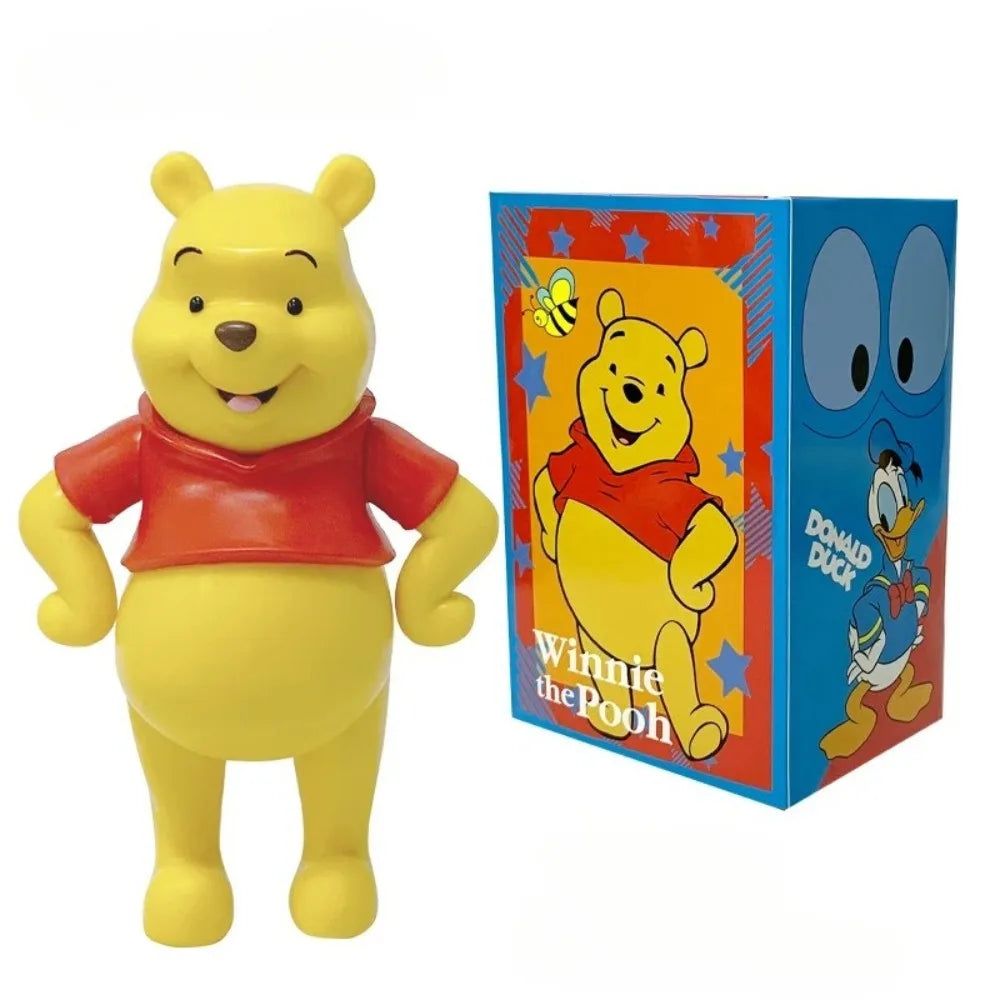 2026 New Disney Mickey Mouse Donald Duck Winnie The Pooh Goofy Action Figure Kawaii PVC Model Doll Collection Toys