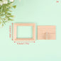 1:12 Dollhouse Miniature Photo Frame With Rear Cover Simulation Furniture Model Living Scene Decor Toy Doll House Accessories
