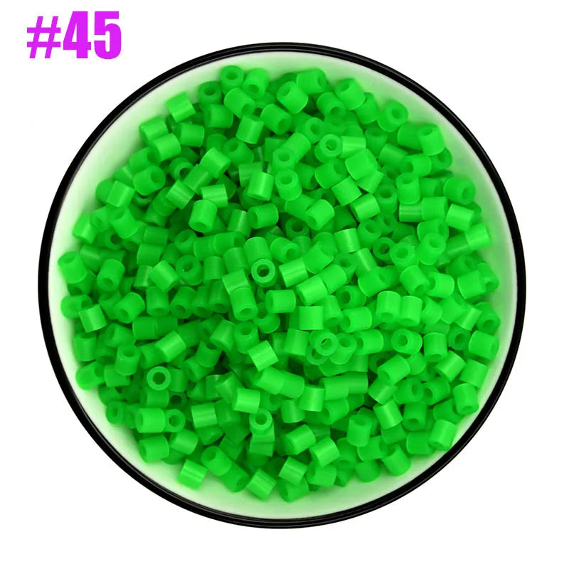 5.0mm/500pcs Bag Mini Perler Hama Beads Iron Beads for Kids Diy Puzzles High Quality Handmade Gift Toy Hama Bead